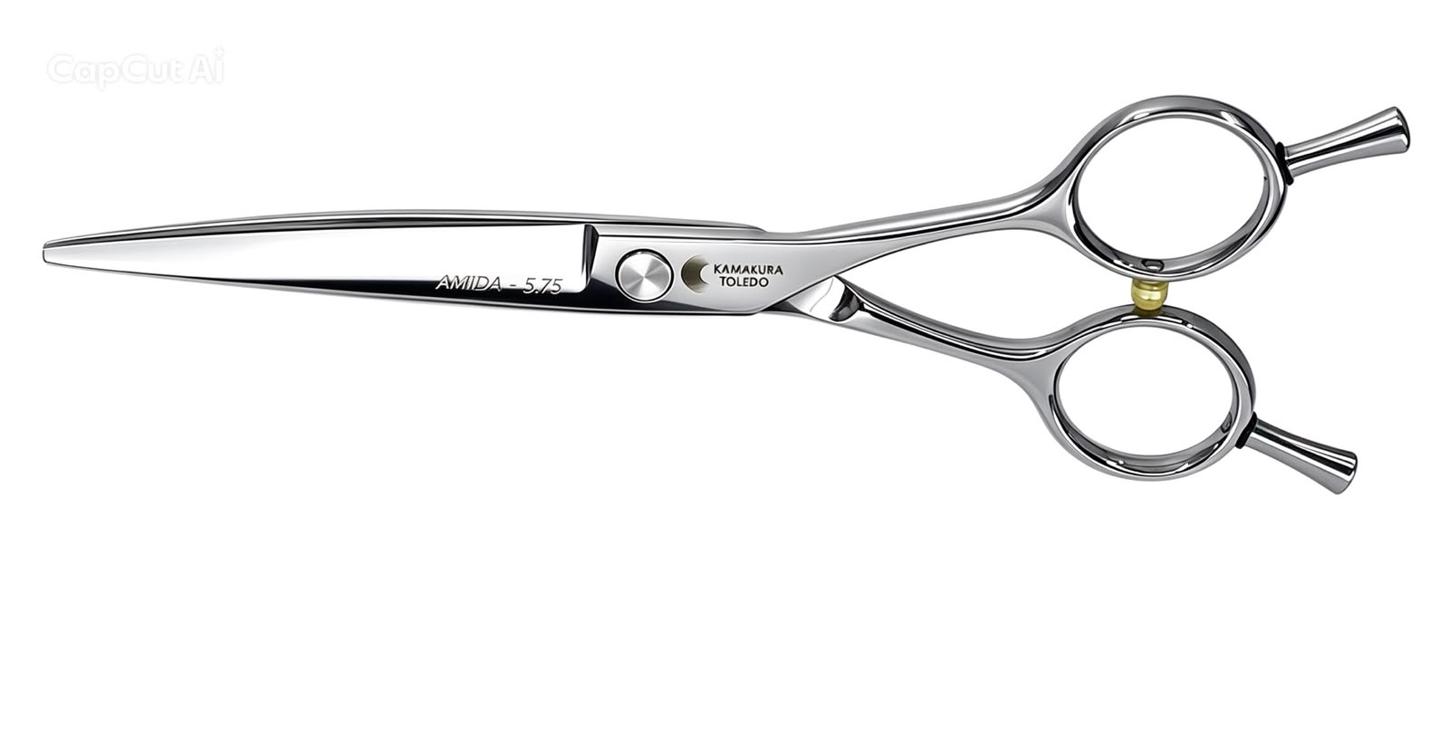 Tijera de peluquería profesional Kamakura Toledo Amida Curve de 6 pulgadas