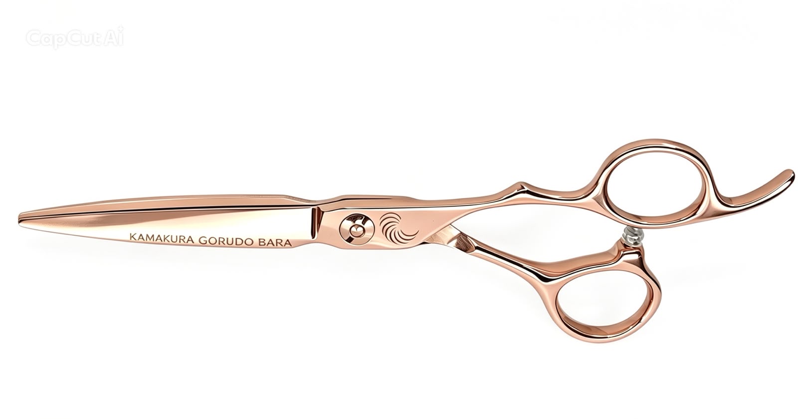 Tijera de peluquería profesional Kamakura Toledo Gorudo Bara 6"