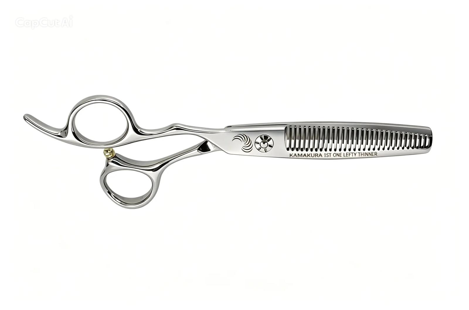 Tijera de peluquería profesional Kamakura Toledo 1st One Lefty Thinner 6"