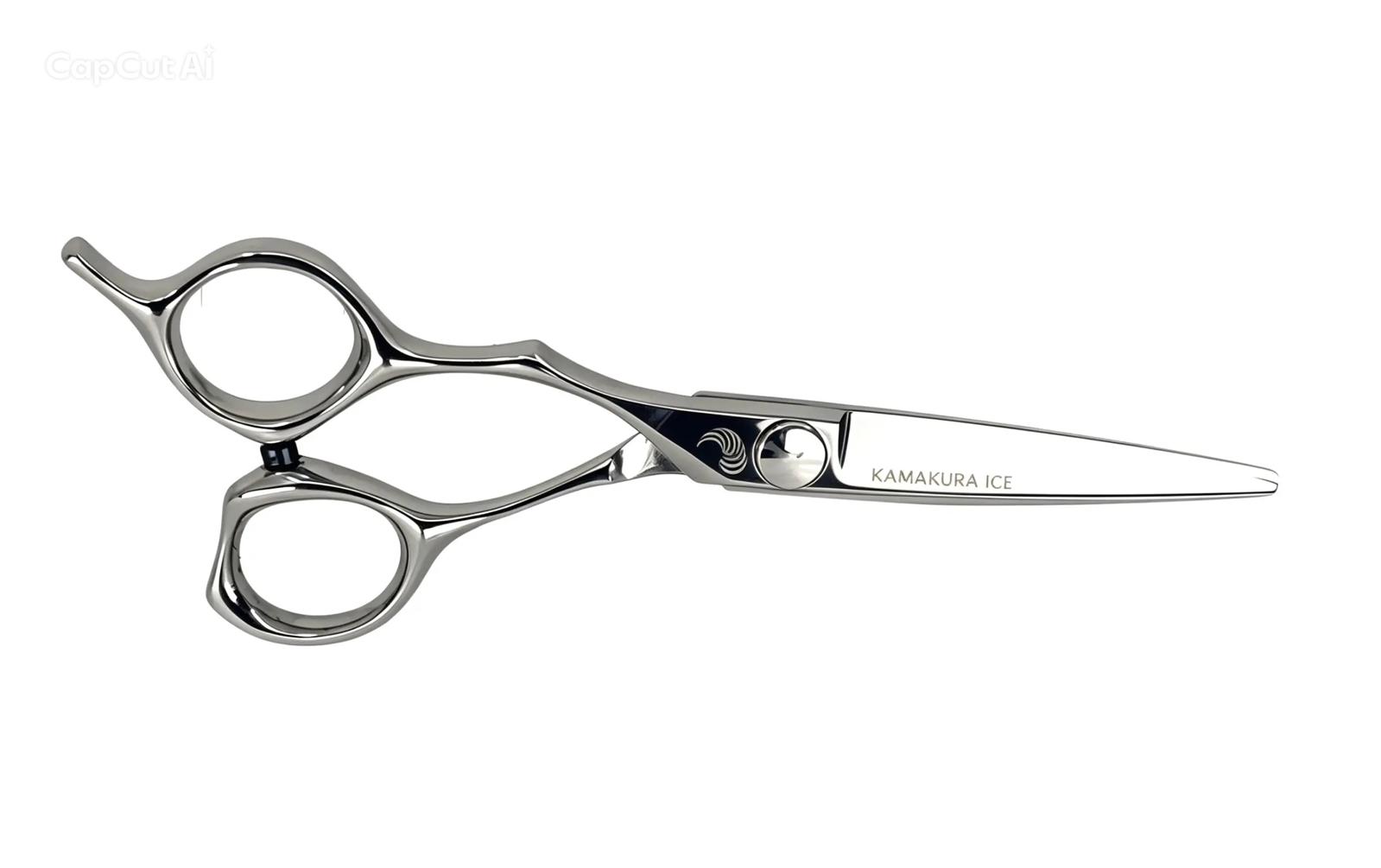 Tijera de peluquería profesional Kamakura Toledo Ice Lefty 5,5" y 6"