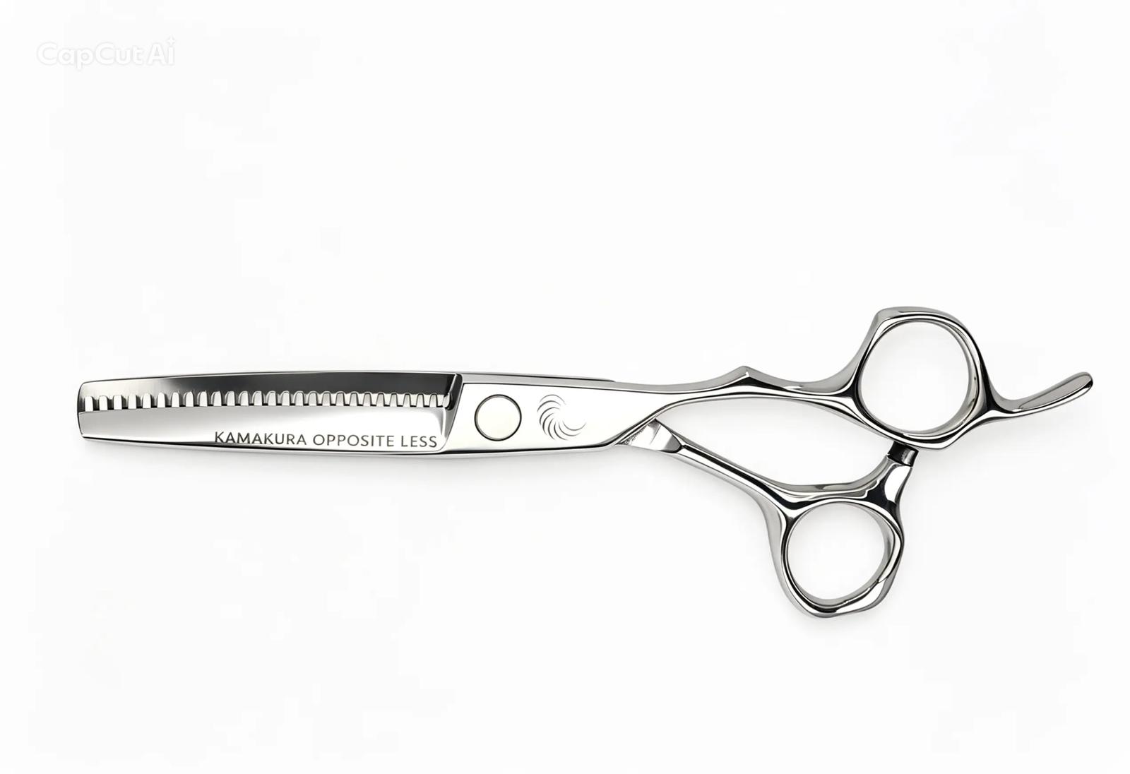 Tijera de peluquería profesional Kamakura Toledo Opposite Less 27V 6"