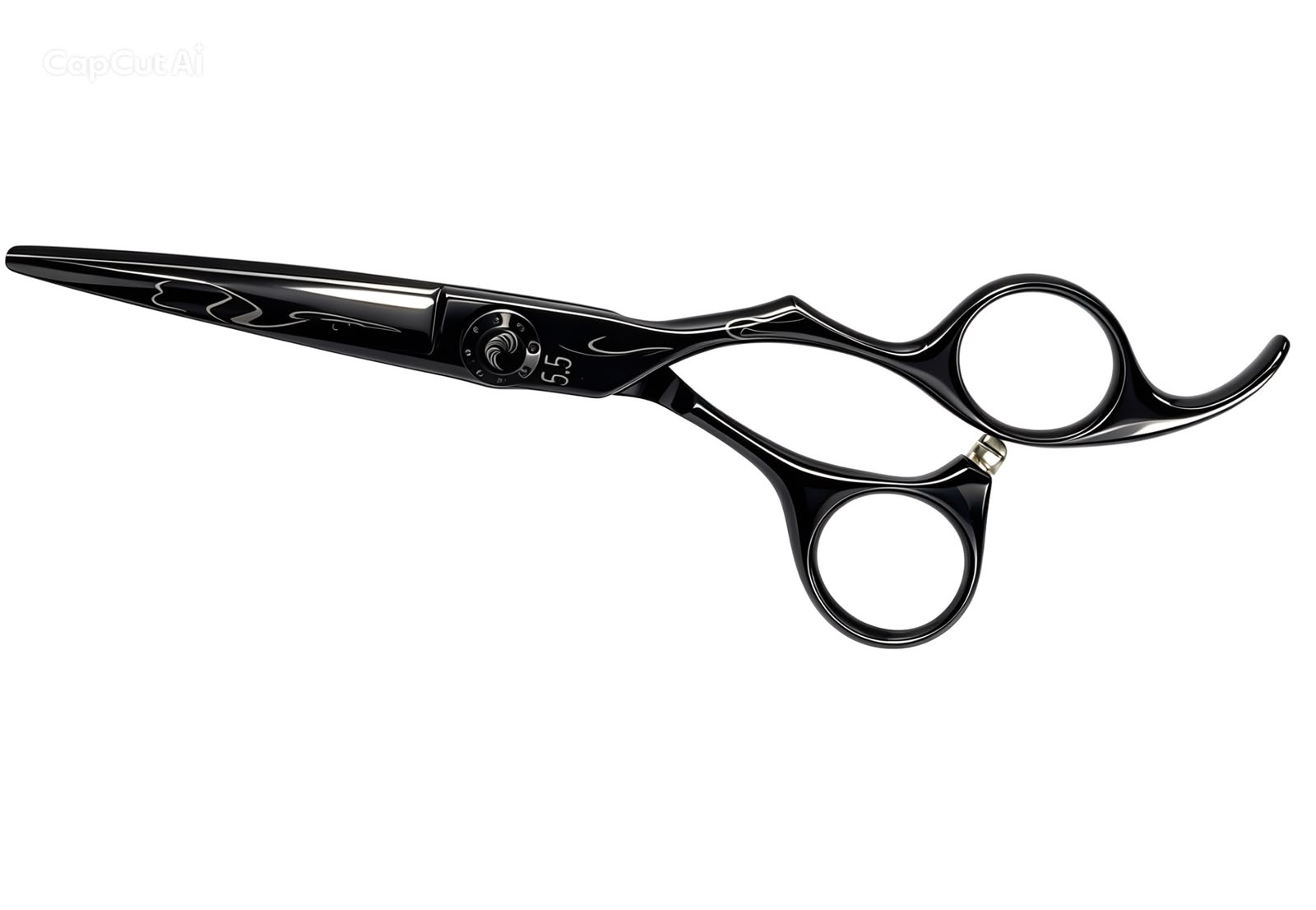 Tijera de peluquería profesional Kamakura Toledo Tatoo 5,5"