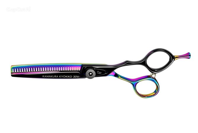 Tijera de peluquería profesional Kamakura Toledo Kioko Thinner 30V 6"