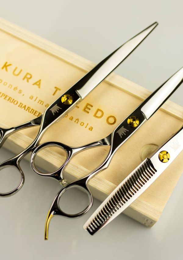 Tijeras Kamakura Toledo — Firma propia Sampil Profesional