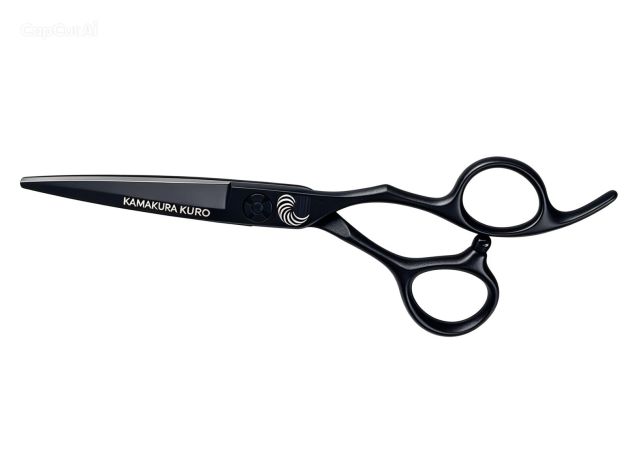 Tijera de peluquería profesional Kamakura Toledo Kuro 5,5", 6" y 7"
