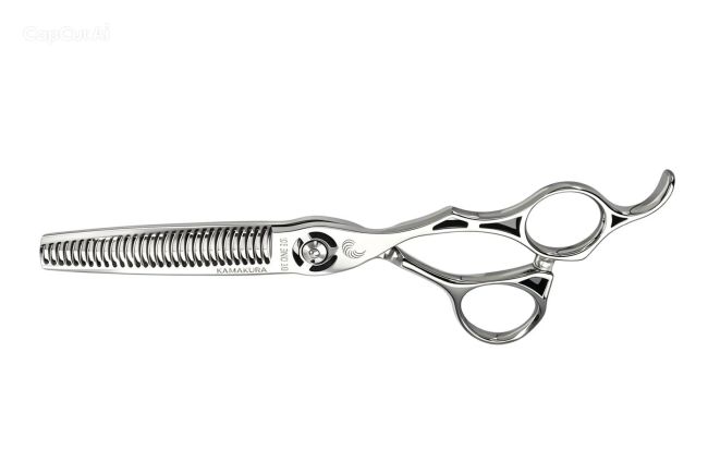 Tijera de peluquería profesional Kamakura Toledo 1st One Thinner 30W 6"
