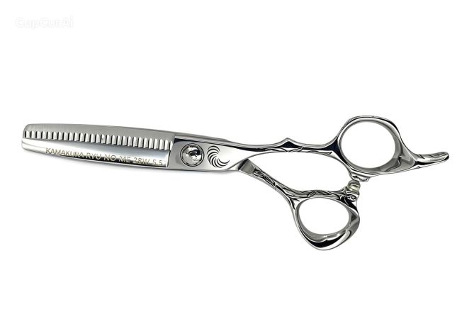 Tijera de peluquería profesional Kamakura Toledo Ryu No Me Thinner 28W 5,5"